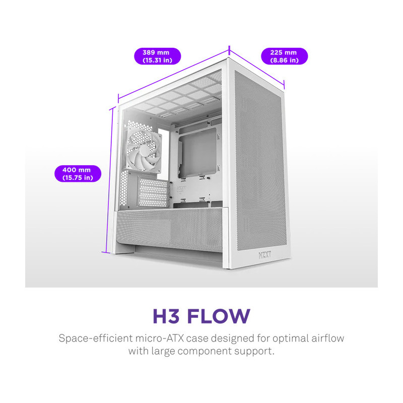 nzxt-h3-flow-2025-micro-atx-mid-tower-case-all-white-color