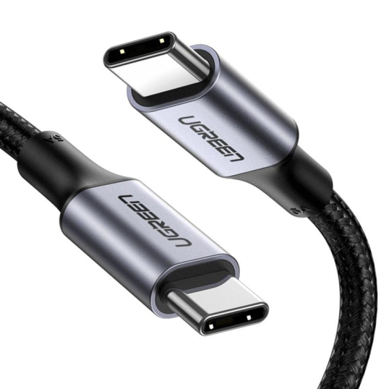 ugreen-cable-renforce-2m-usb-c-usb-c-noir-pd-100w-70429