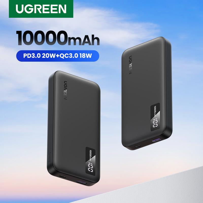 ugreen-batterie-ext-10000mah-2-ports-gris-25742