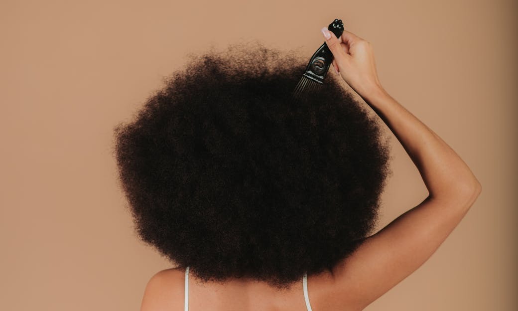 photos gratuites de adulte afro cheveux longs