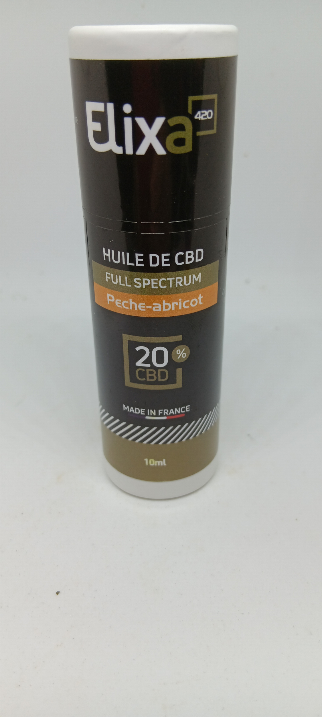 huiles cbd peche abricot