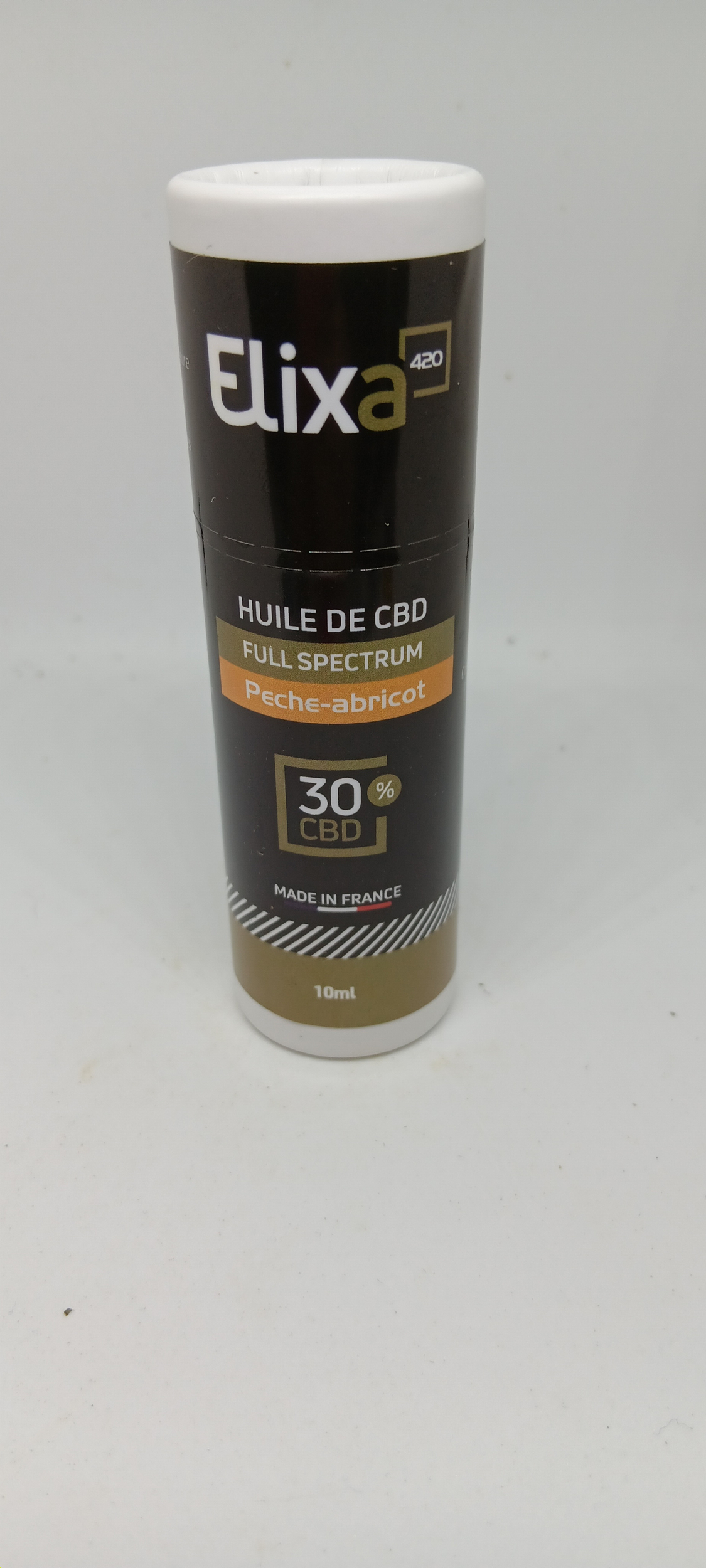huile cbd peche abricot 30%