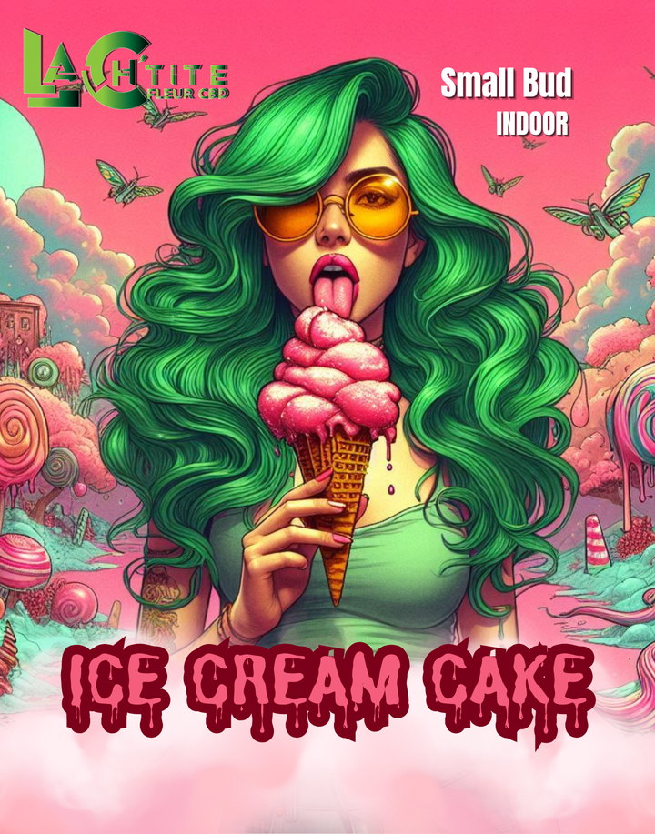 ICE CREAM CAKE INDOOR CBD 12.97% THC 0.3%