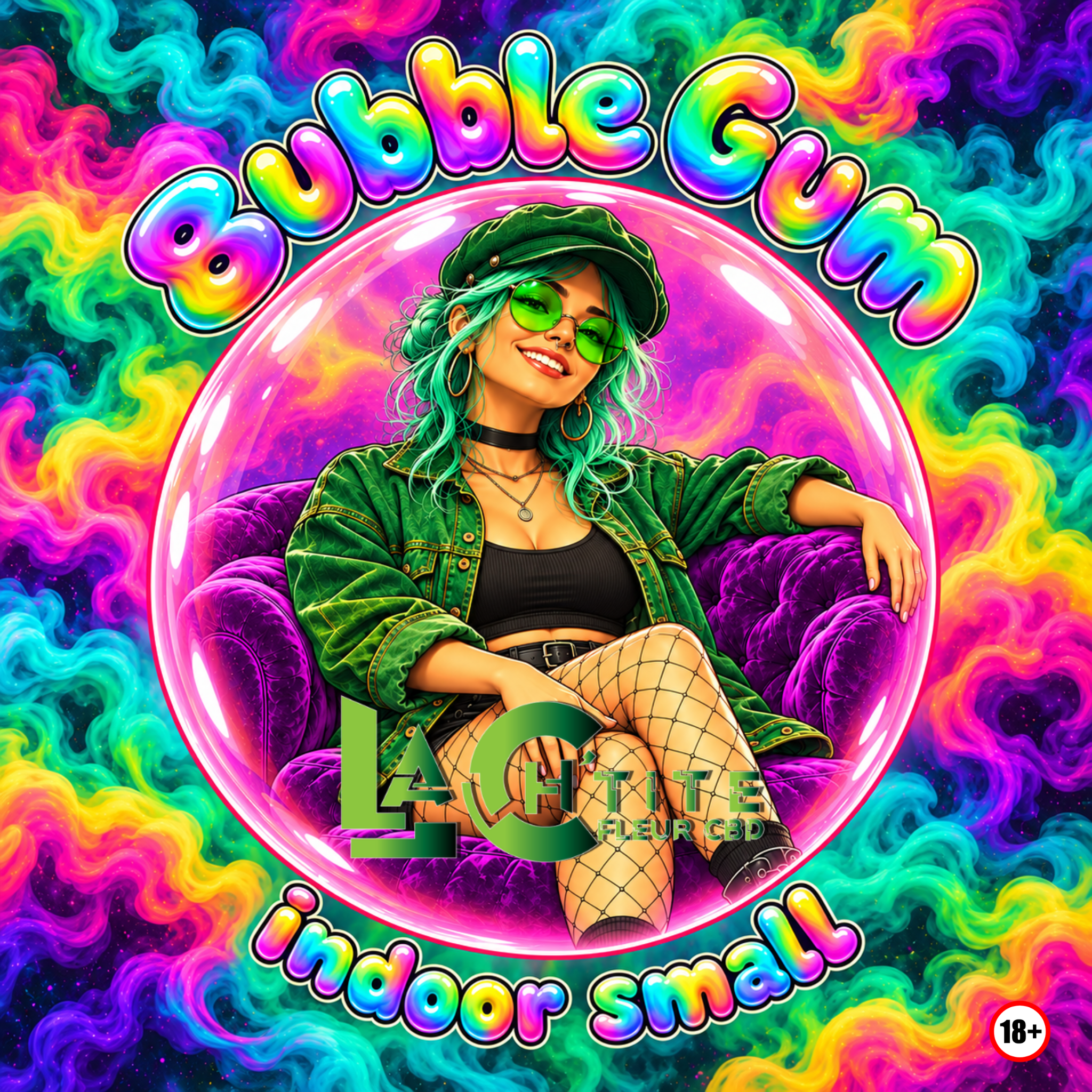 bubble gum cbd small indoor