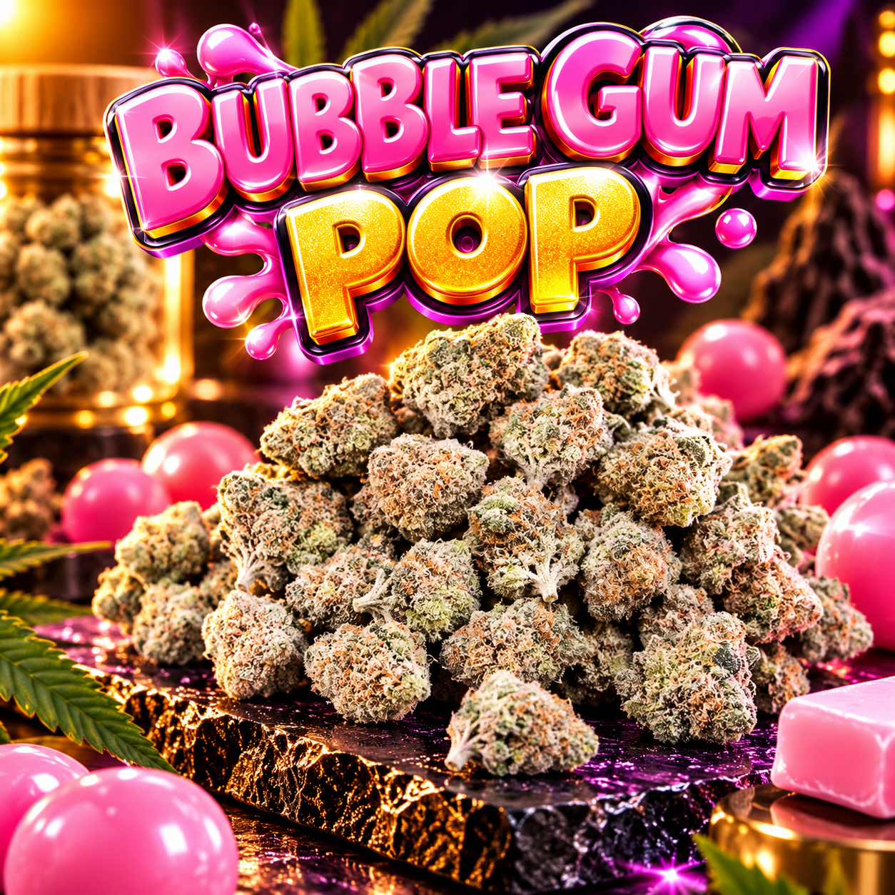 Bubble Gum Small Bud Indoor CBD 12 % – Fleur suisse