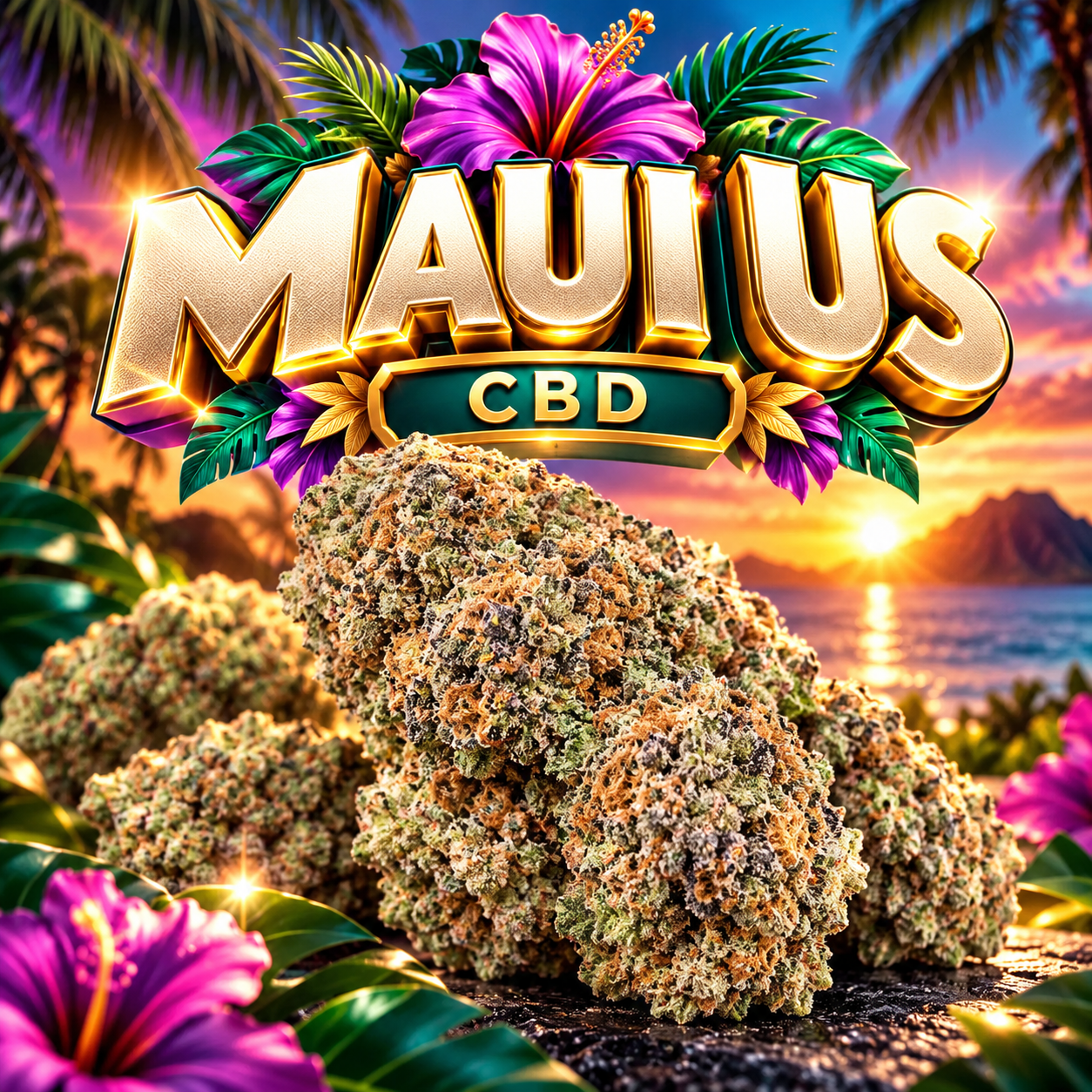 Maui US Indoor CBD 15,26% : une fleur premium américaine aux notes fruitées