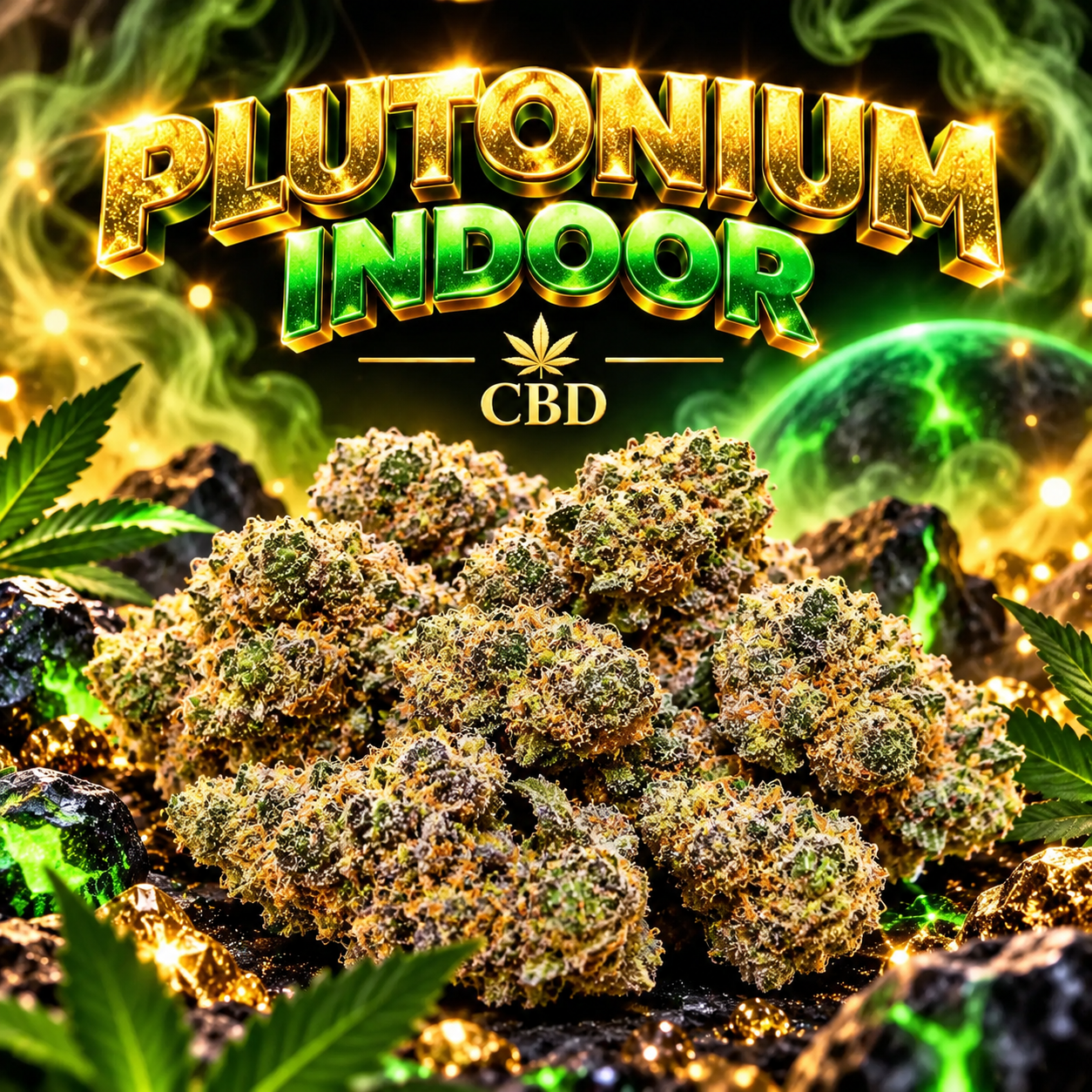 Plutonium Indoor CBD 15 % – Fleur suisse