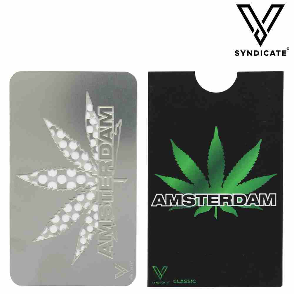 Grinder Carte V-Syndicate © Amsterdam Leaf