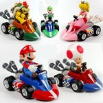 Super-Mario-Bros-PVC-Anime-Figures-Games-Luigi-Yoshi-Cartoon-Chambre-plus-lente-Kart-Rib-Back