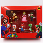 Figurines-Super-Mario-Bros-en-PVC-6-pi-ces-lot-3-7cm-jouets-d-action-Luigi