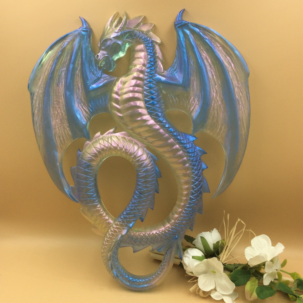 Dragon en résine époxy: une pièce unique et décorative