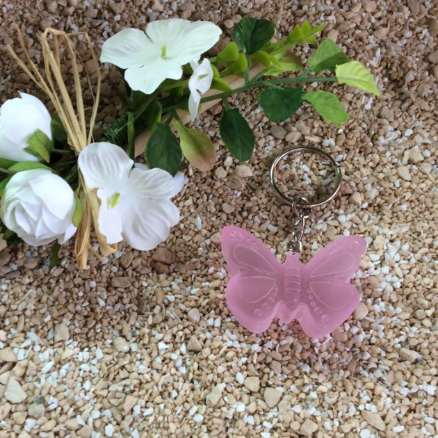 Papillon Porte Bijoux Ou Porte Clefs (attache Murale Au Dos) - Autonom Bois