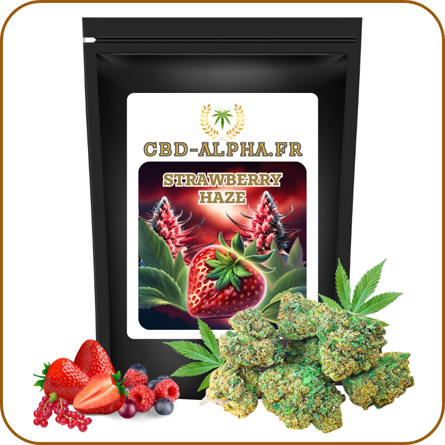 box premium fleur cbd - fleur cbd pas cher - strawberry haze cbd - cbd pas cher