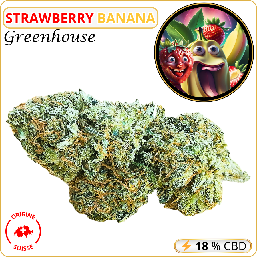 strawberry banana fleur cbd pas cher