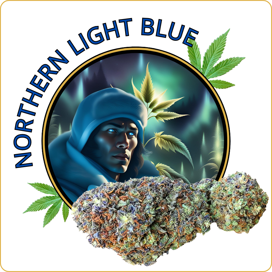 northern light blue fleur cbd pas cher