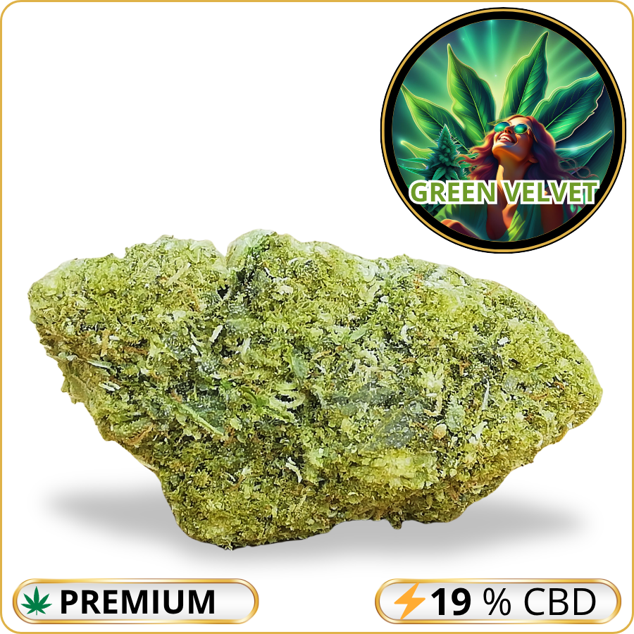 cbd premium green velvet