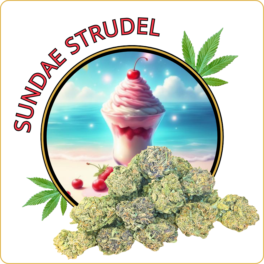 small buds cbd sundae strudel