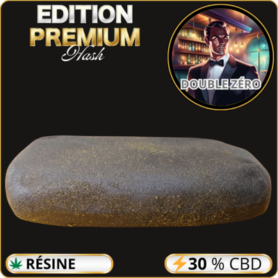 double zéro résine cbd