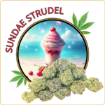 small buds cbd sundae strudel