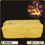le jaune résine cbd