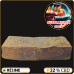 bubble peach hash résine cbd