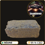 black hash résine cbd