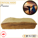 critical hash cbd - résine cbd pas cher