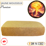 jaune mousseux cbd - résine cbd pas cher
