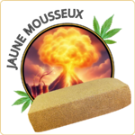 jaune mousseux resine cbd pas cher
