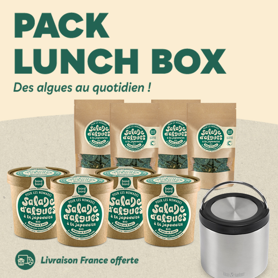 Pack 80 fourchettes inox recyclable