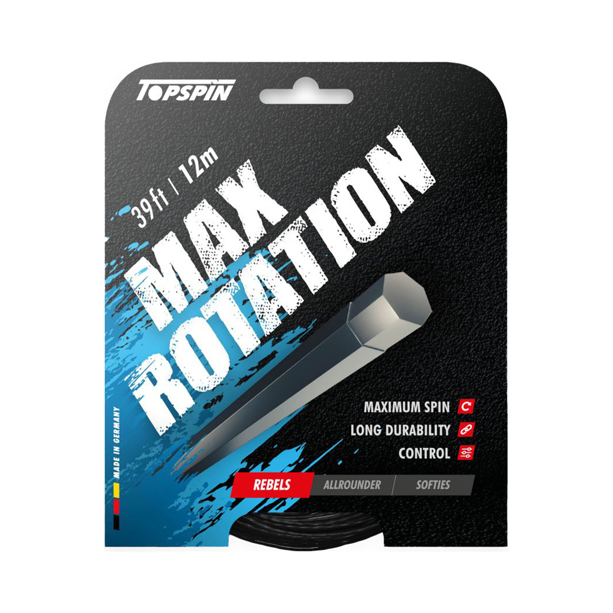 TOPSPIN Max Rotation 12m. 1.27, 1.31