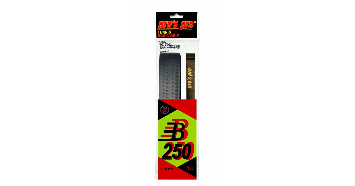 PRO'S PRO Basic Grip B250 Black - GRIPS - SURGRIPS/Grips Tennis ...
