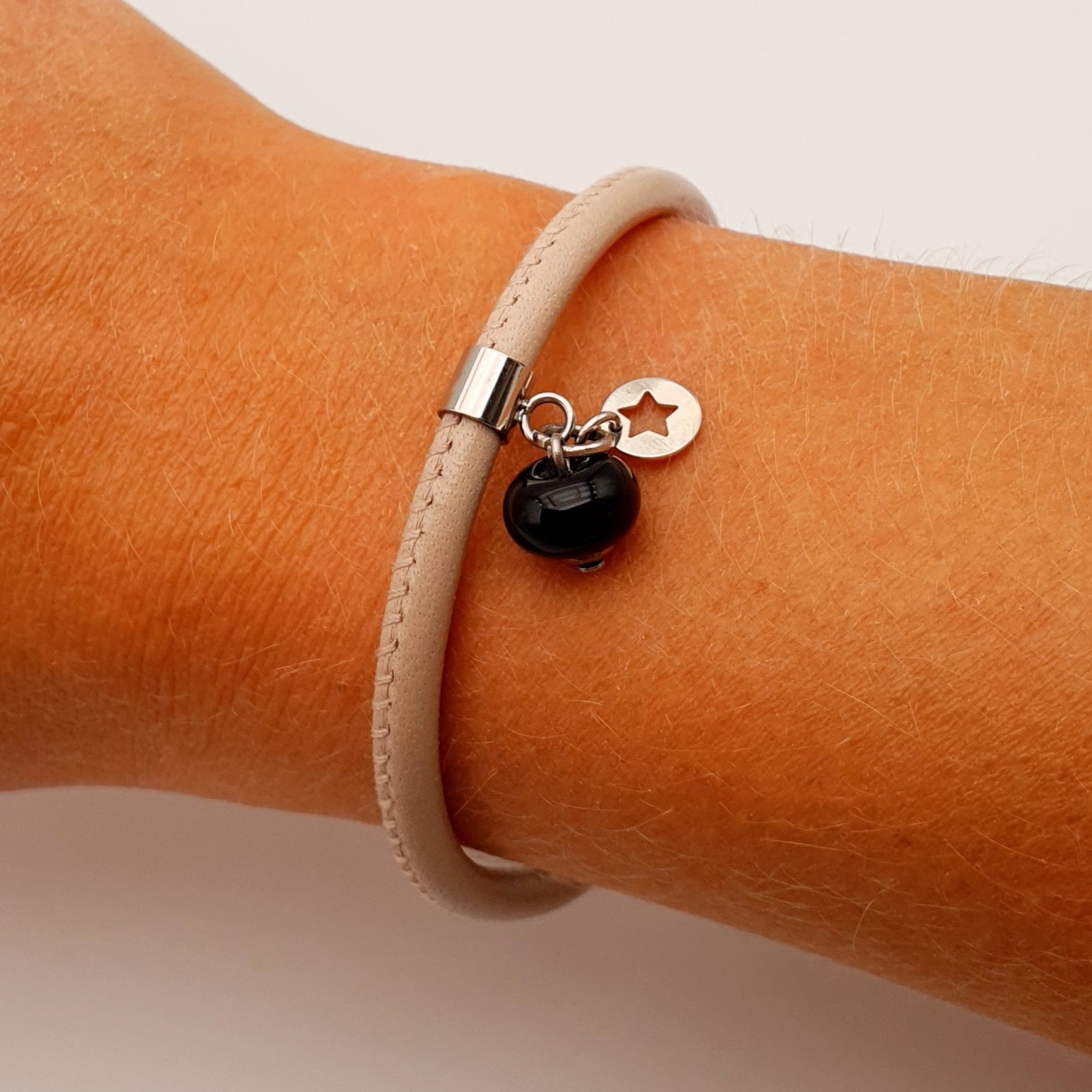 Bracelet Fyne beige.3