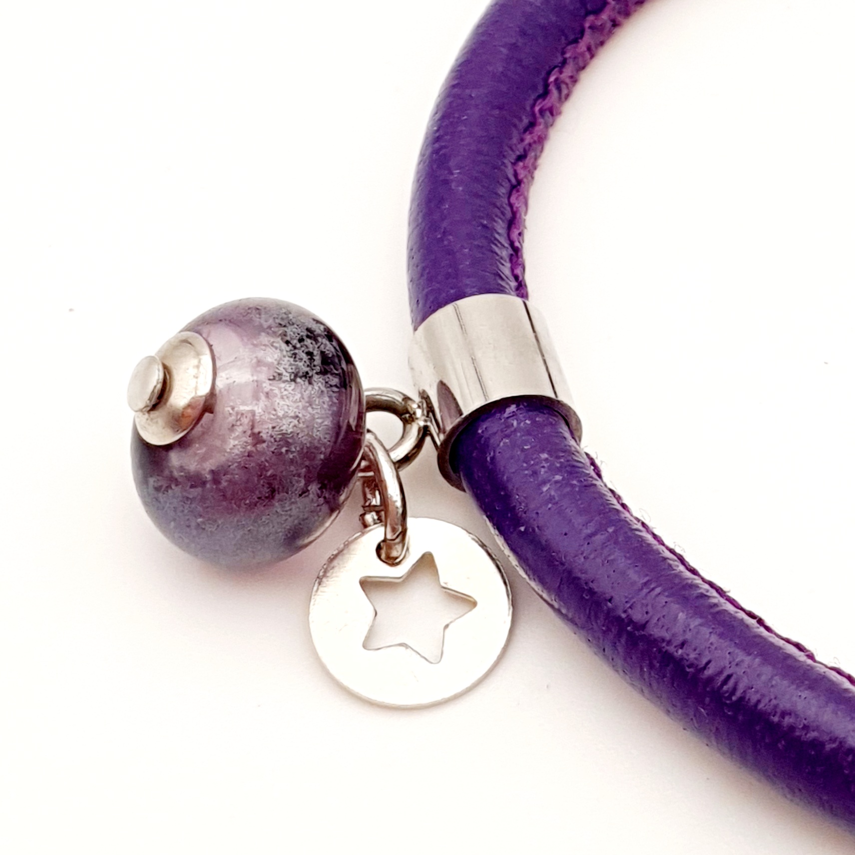 Bracelet Fyne violet