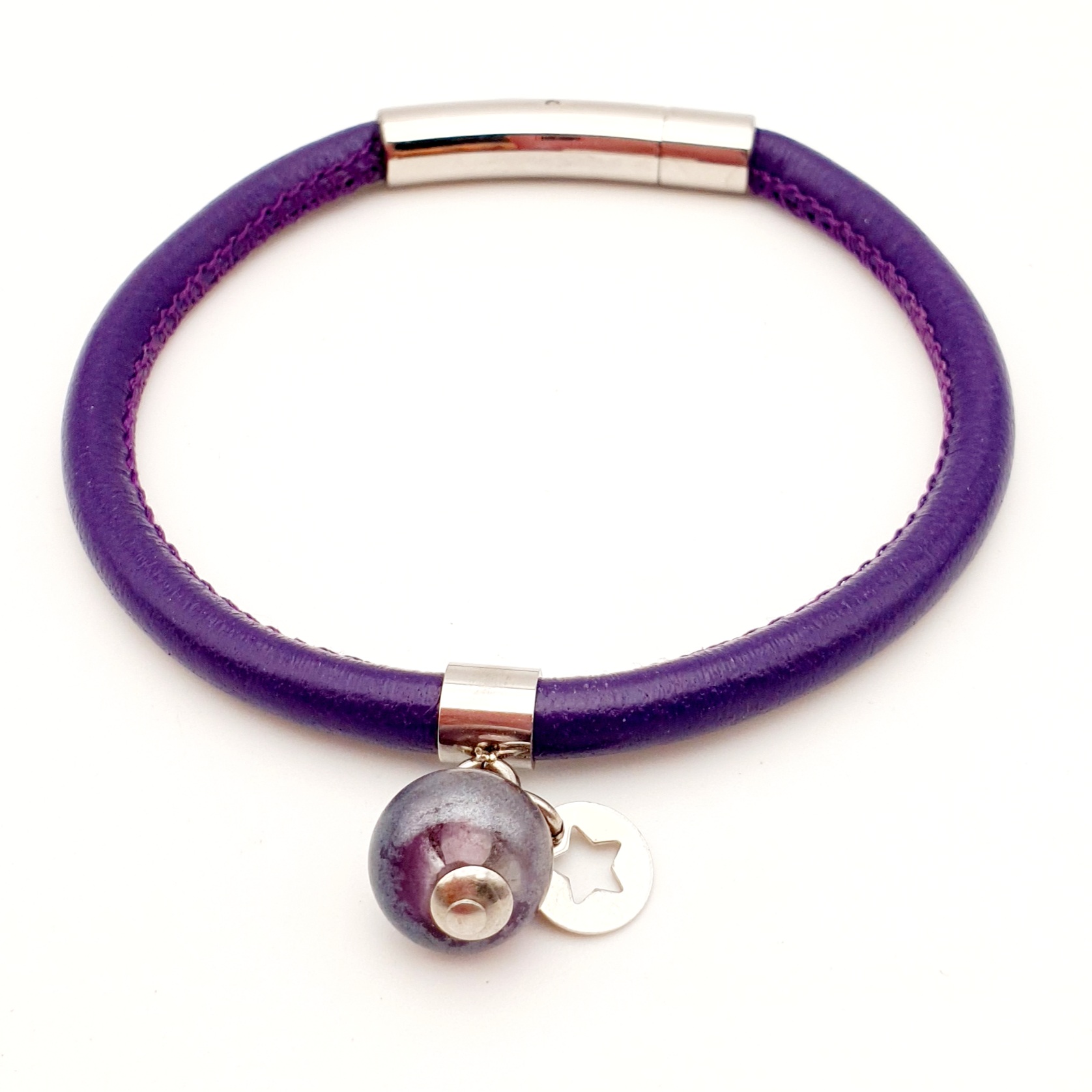 Bracelet fyne violet.2