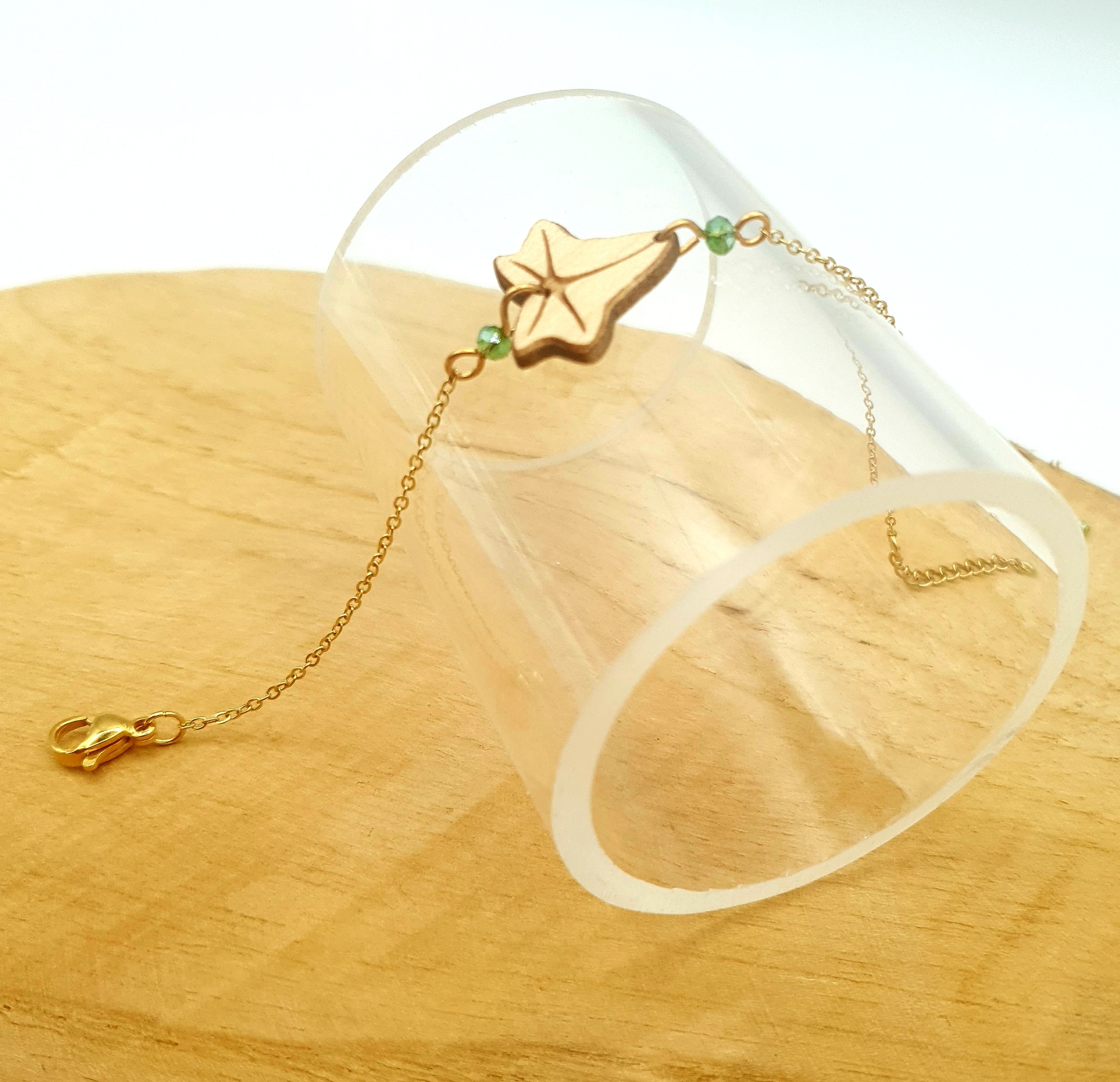 Bracelet lierre