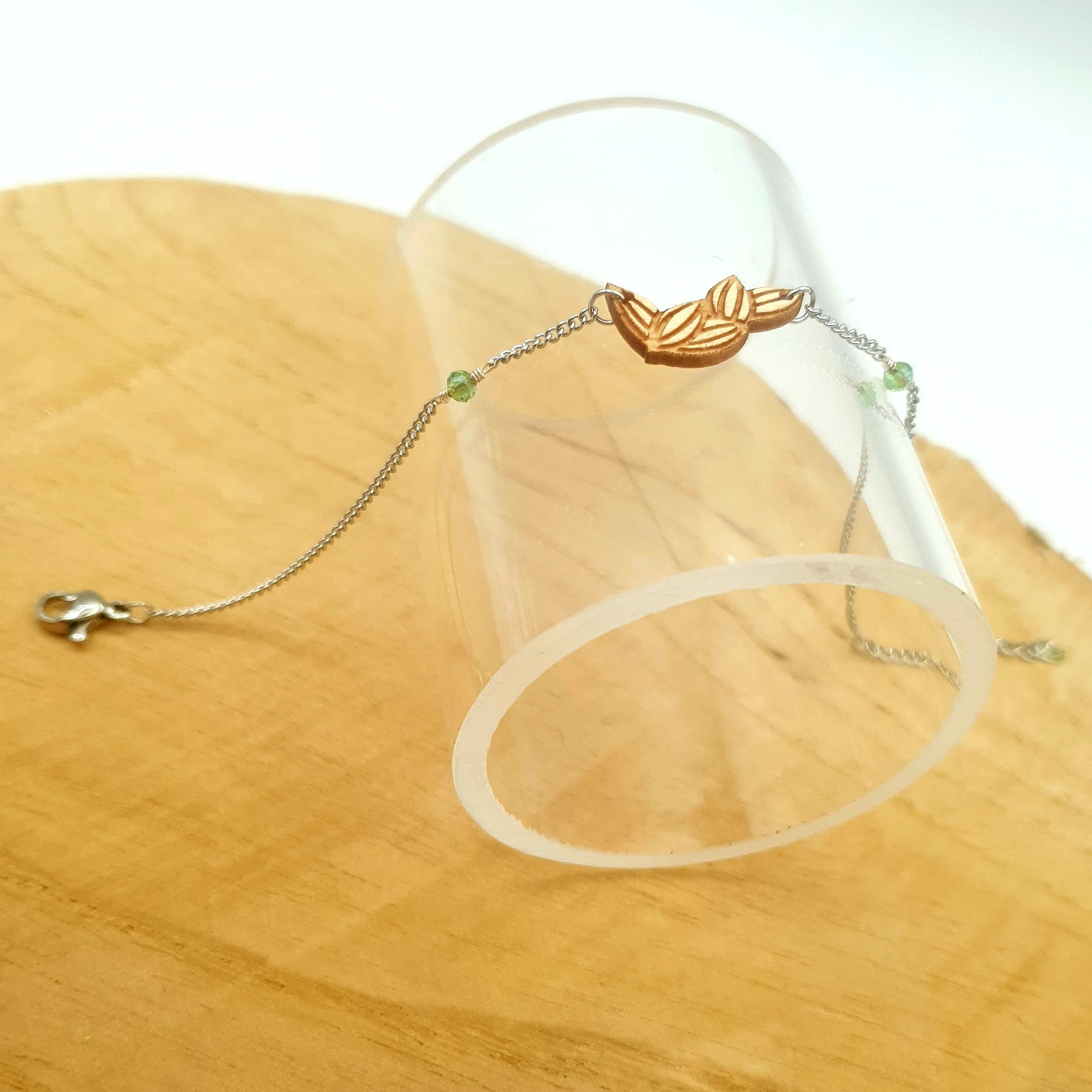 Bracelet feuillage