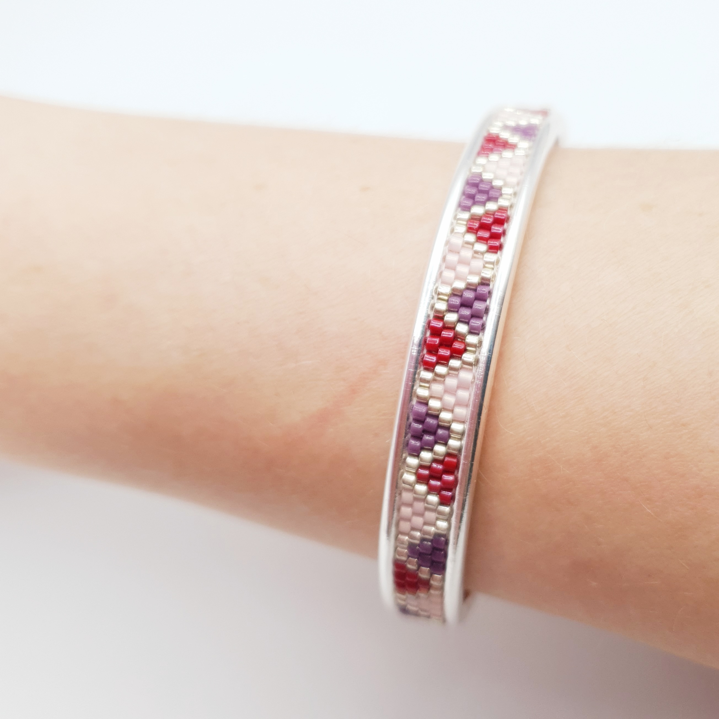 Bracelet manchette graphique (2)