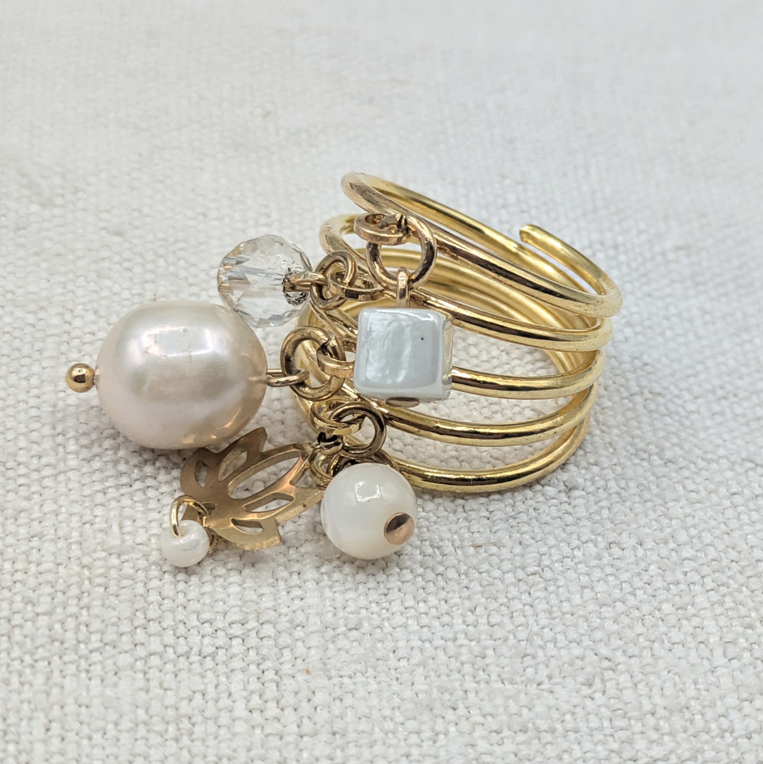 bague collection eclat blanc