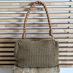 Sac crochet beige.5