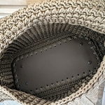 Sac crochet beige.2