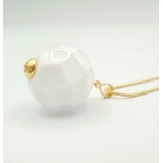 Collier One blanc (2)