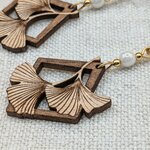 Boucles ginkgo en bois dérable - La Louve.2