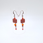 Boucles d'oreilles bronze.13