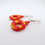Boucles doreilles bronze.8