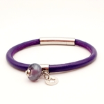 Bracelet fyne violet.3