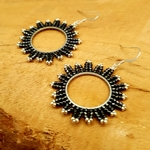 Boucles Baiya parme.3