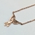 Collier colibri origami