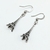 Boucles tour eiffel acier inoxydable