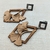 Boucles d'oreilles Ginkgo argent-La Louve